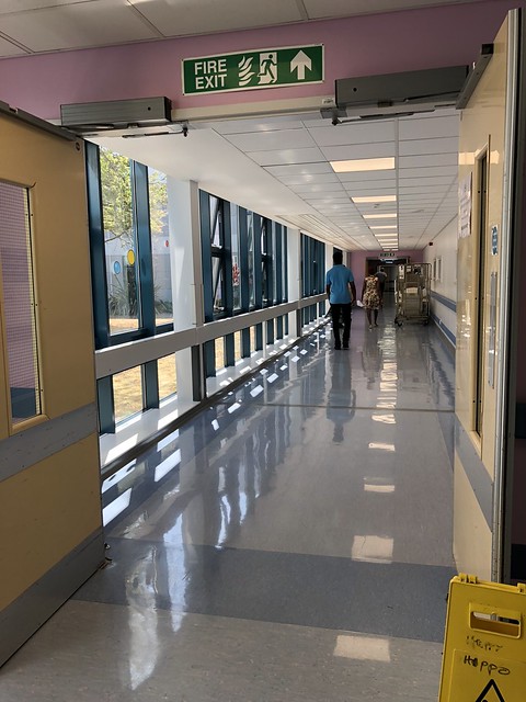 Hospital Exit Corridor