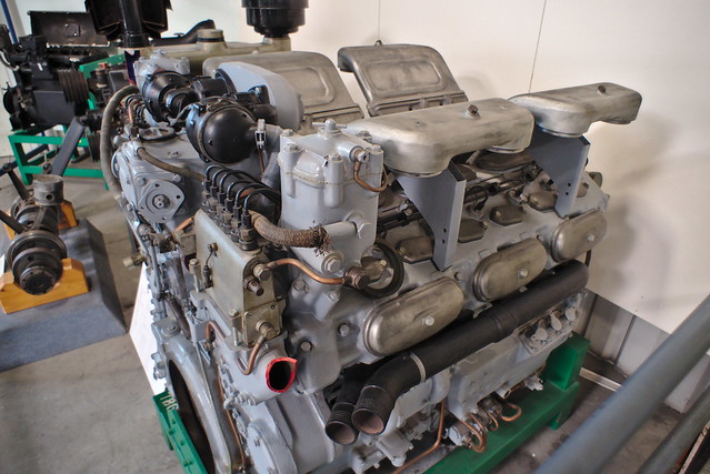 Maybach V12 Engine for the AMX 50 post war tank (Prototype)
