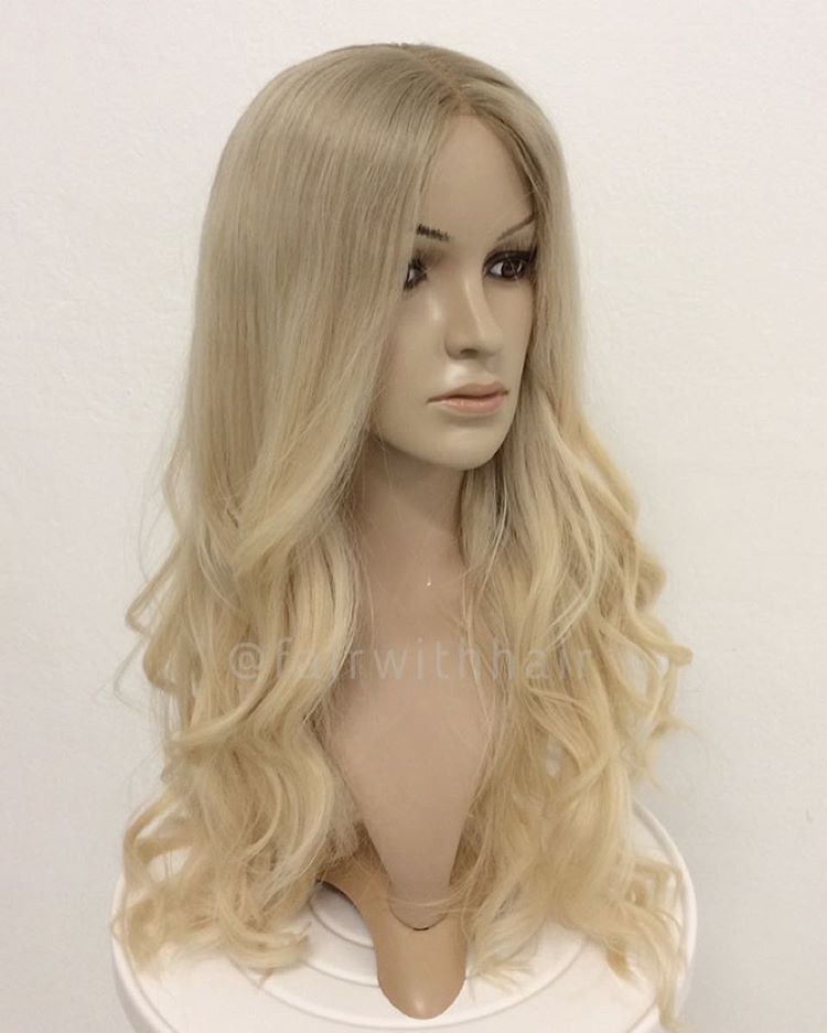 Blond Peruk äkta hår #fairwithhair #fairwithhairstockholm … | Flickr