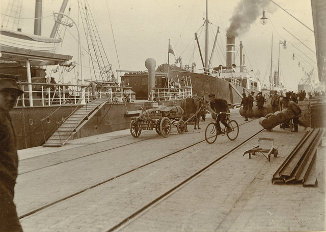 South Harbor in Helsinki, 1914