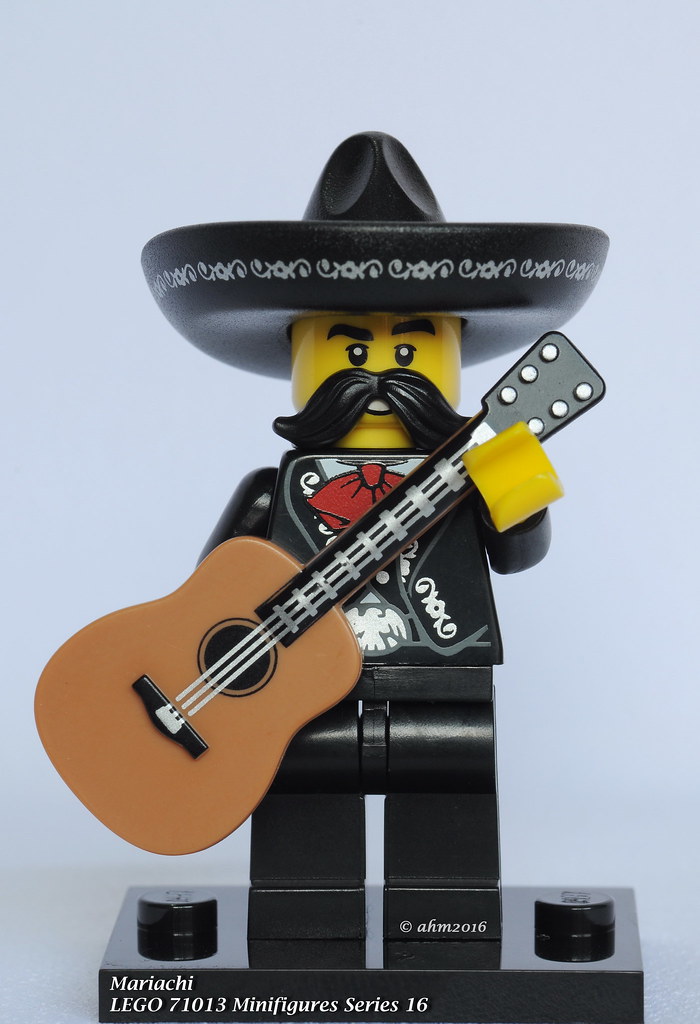 Lego 71013 Serie 16 Figur 13 Mariachi Mexikaner Minifigur Sammlerauflösung 