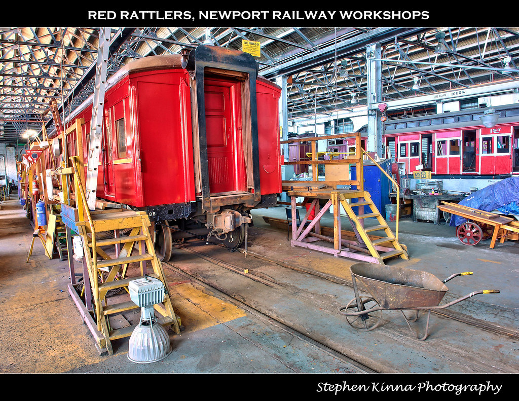 Red Rattlers | The original 1880's Newport Railway Workshops… | Flickr