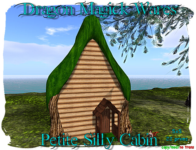 Dragon Magick Wares Petite Silly Cabin