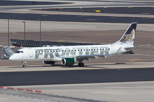 Frontier Airlines Embraer 190 - N162HL