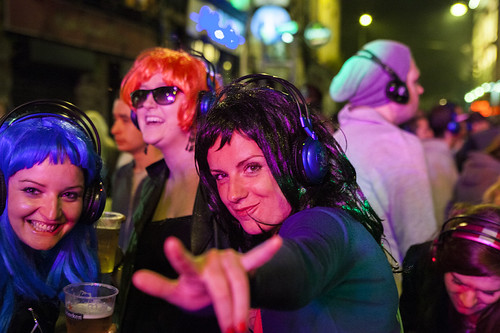 Róisín Dubh Silent Disco - Street Party 2 - 05-08-2012