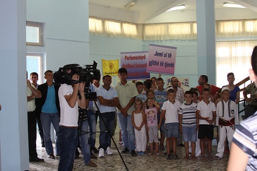 Campaigners in Albania call on their Parliament to ratify the Convention on the Rights of Persons with Disabilities, and to increase support for the country's survivors.