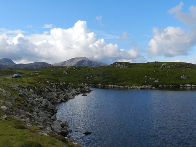 Mountains and Lochs, Uig, Island of Lewis, 31st July 2012