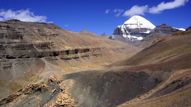 Mount Kailash along the inner kora, Tibet 2011