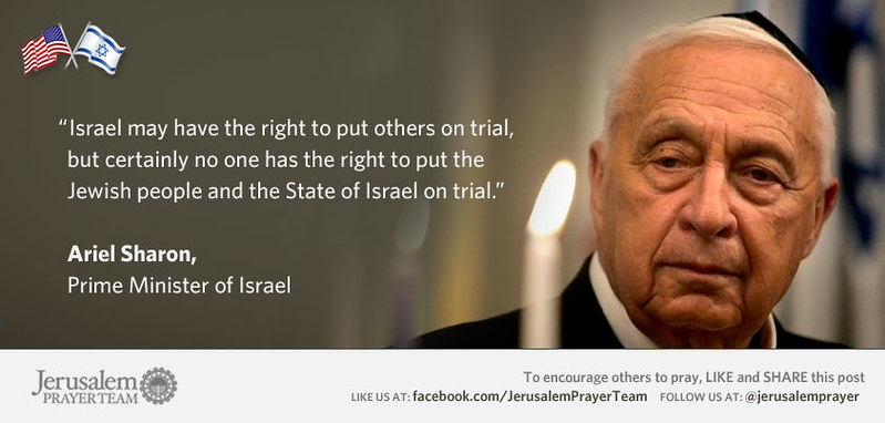 Ariel Sharon, Prime Minister of Israel - Jerusalem Prayer … | Flickr