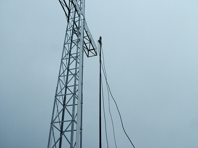 Antena de l'estació EA3HP/P
