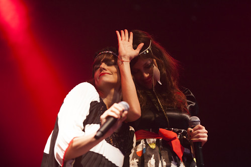 Nouvelle Vague support Chic at the Galway Arts Festival - Big Top 19-07-2012