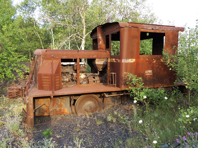 Rusted Train Engine