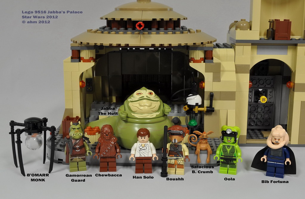 Lego Star Wars Jabba Hutt Palacio 9516 han Carbonita Bib chimentos Juegos construcción Juguetes NA5456328