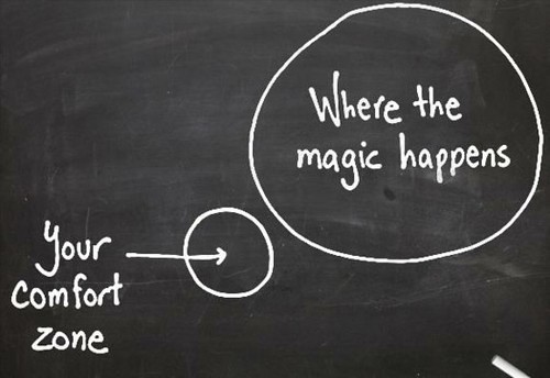 Your comfort zone, where the magic happens | by oklanica