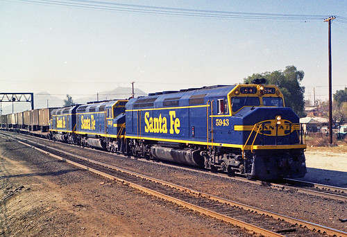 california santafe trains colton atsf superc fp45