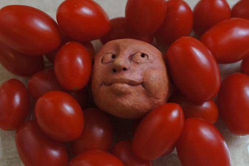 Head Amongst Tomatoes by ricko