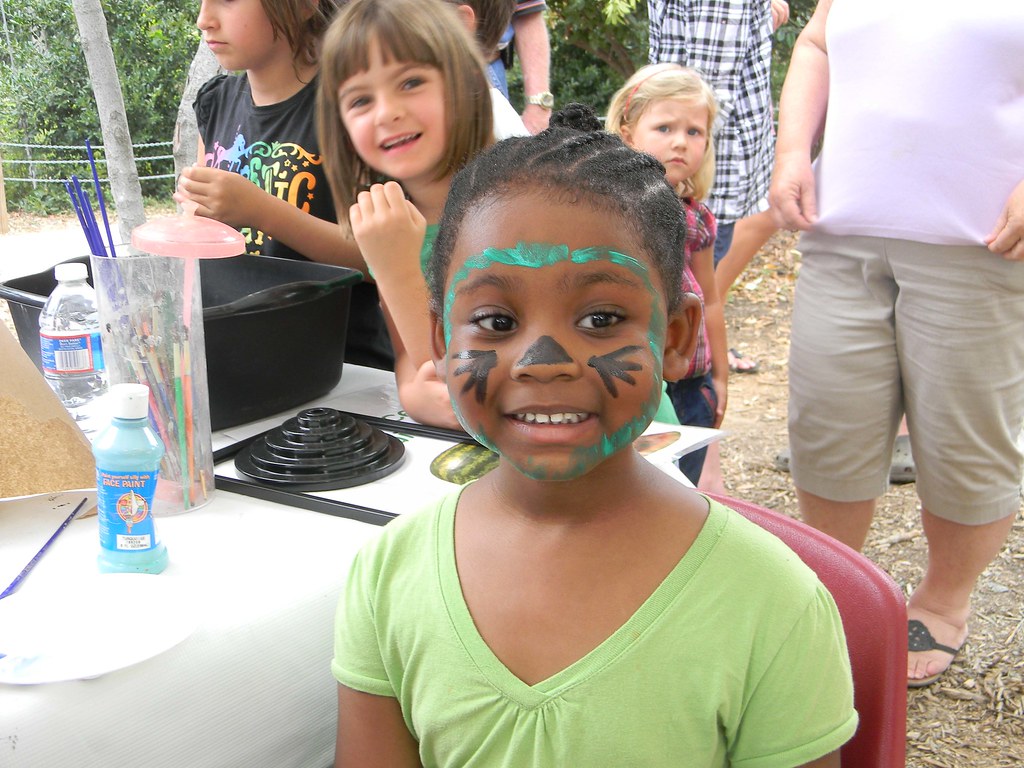 Facepainting Fun | Wild Watermelon Day 2012 | Greensboro Science Center ...