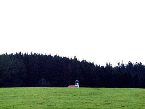kirchhaslach_kapelle by ghoermann, Chapel in Bavariachurch forest landscape bavaria chapel kirchhaslach