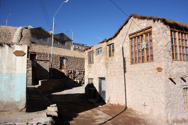 The village of Ayquina, Antofagasta region, Chile