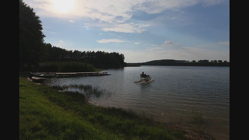 sunset summer lake film movie poland polska 2012 zachód słońca jezioro lato wielkie leźno
