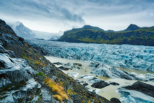easternregion iceland is glacier landscape hiking cloudy