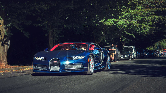 Blue Carbon Bugatti Chiron