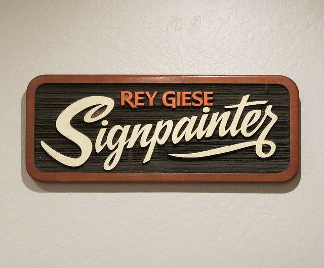 Rey Giese - Sign Painter