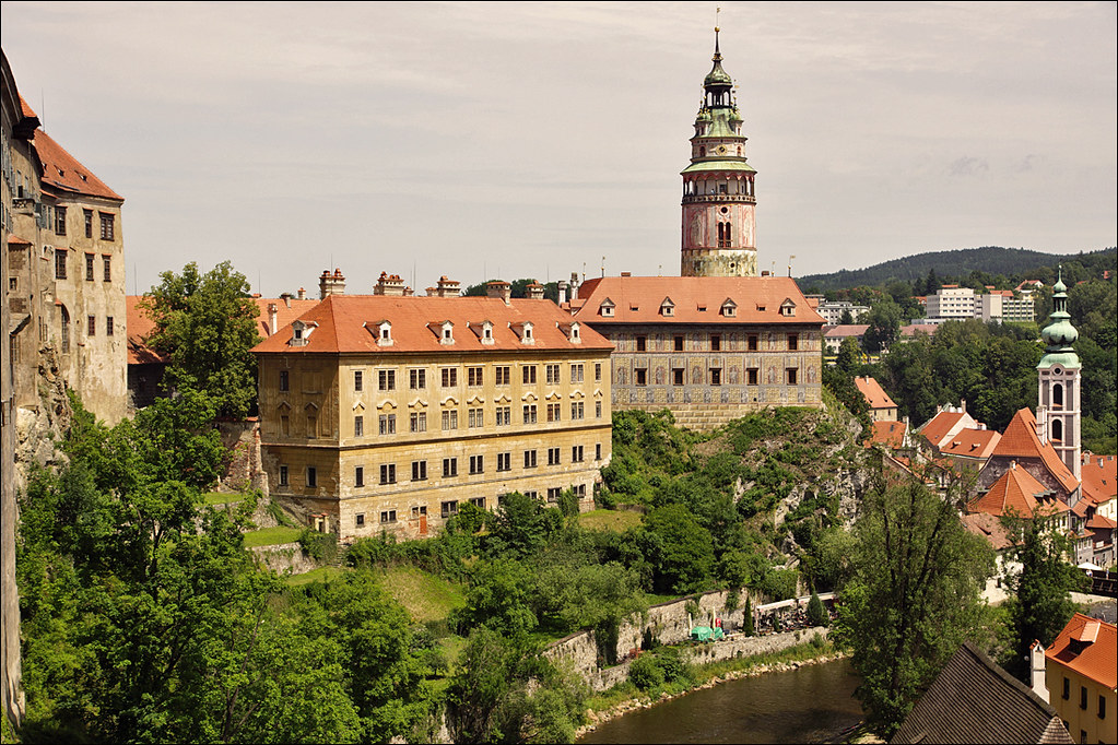 Part of Český Krumlov Castle