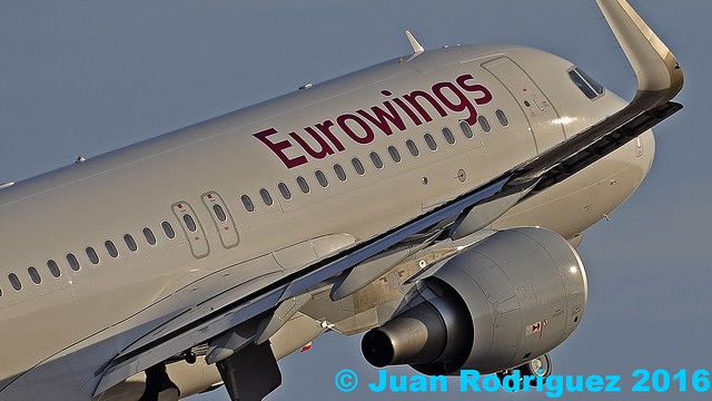 D-AEWL - Eurowings - Airbus A320-214(WL) - PMI/LEPA