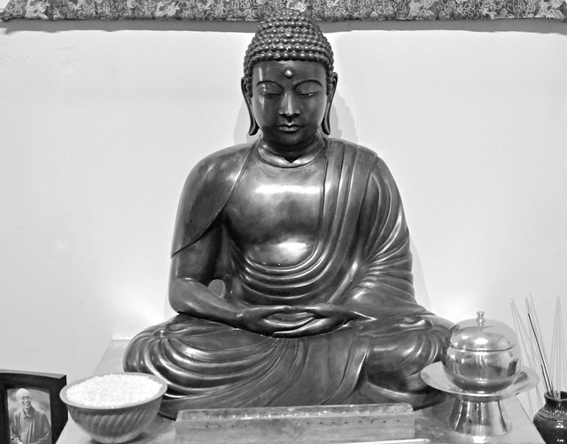 Buddha (B&W)