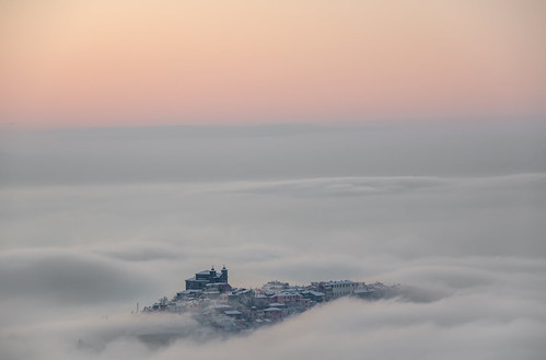 Over the fog by ONINOT, Monte Porzio Catone, fotografato da Monte Compatri