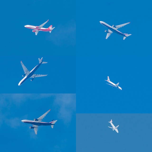 10 minutes from my window with flightradar