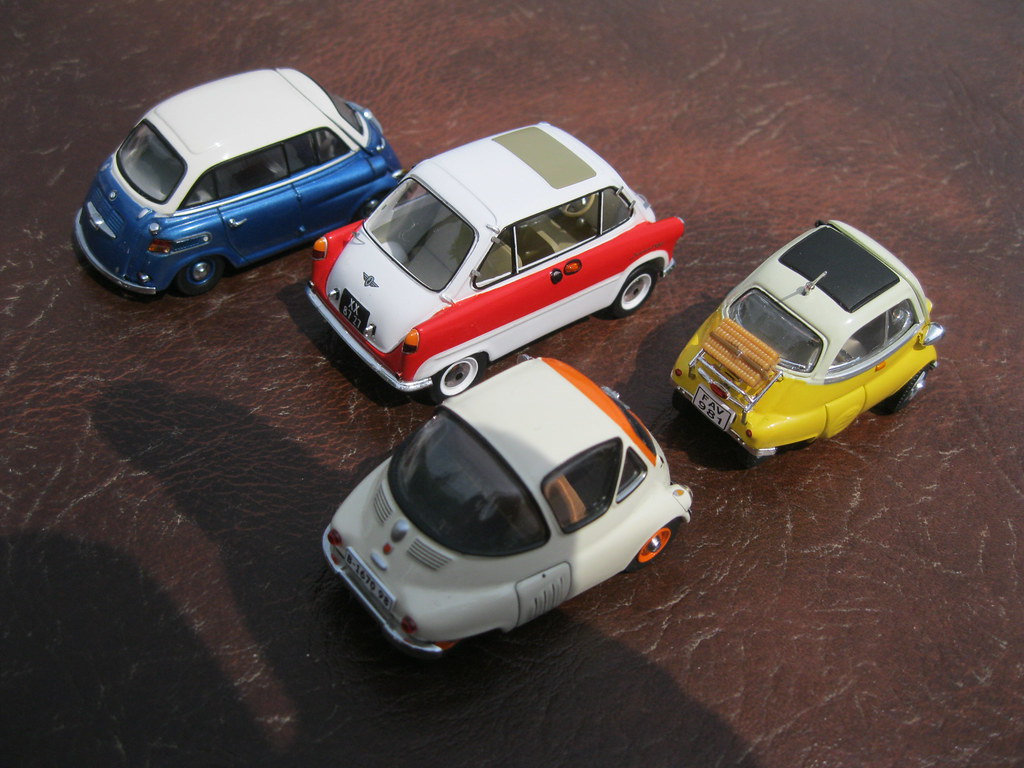 Micro Car OTI 125 1959 - Modèle Réduit 1/43 - Très Bon état Occasion