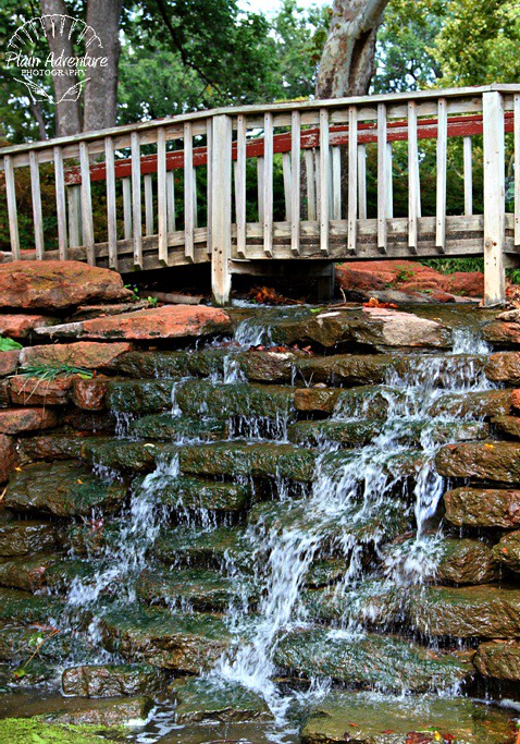 Waterfall To Read My Review Of Will Rogers Garden In Oklah Flickr