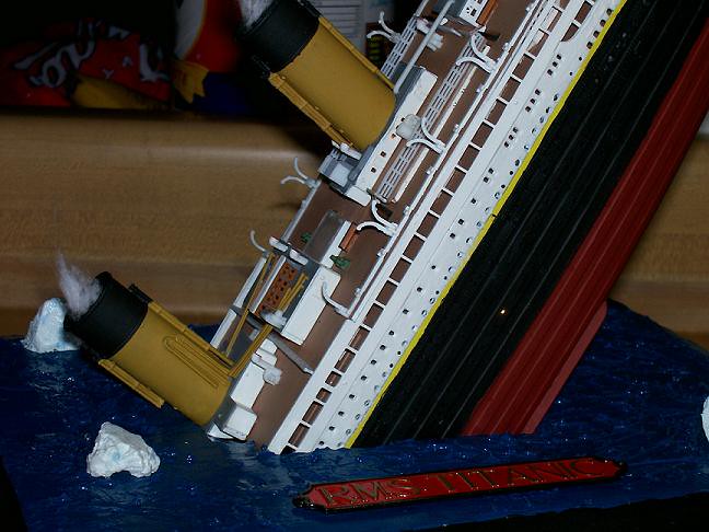 Sinking Titanic Model V William Wilson Flickr