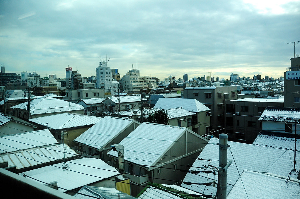 2012-01-24 東京鐵路積雪