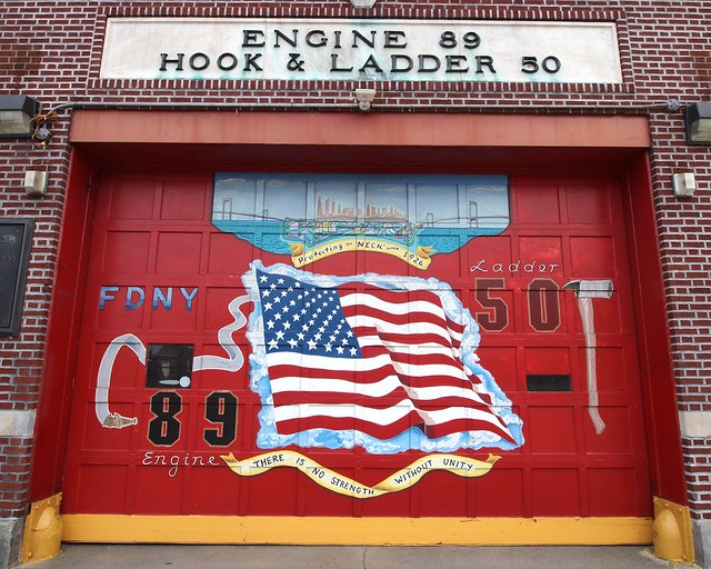 E089 FDNY Firehouse Engine 89 & Ladder 50, Throgs Neck, Bronx, New York City