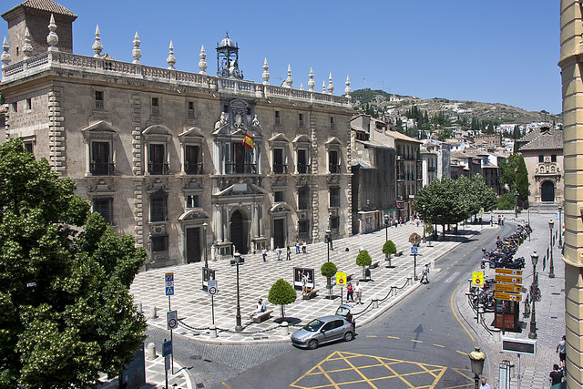Plaza Nueva. Granada. España