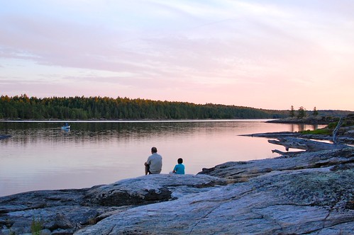 Sunset by danbrint, As the sun sets there is an opportunity for a final fish and some reflecting upon the events of the
