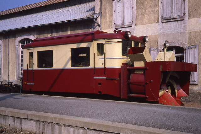 JHM-1981-1033 - France, Saint-Gervais,ligne SNCF de Chamonix