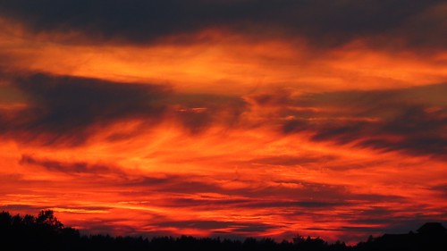 sunset sky nature canon finland fire powershot soe skyonfire auringonlasku sx40 flickraward canonpowershotsx40hs
