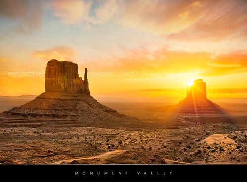 arizona monument sunrise de soleil utah valley flare hdr lever désert