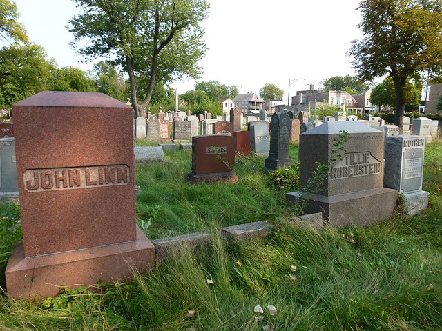 Jewish Graves - Oak Woods Cemetery - Chicago