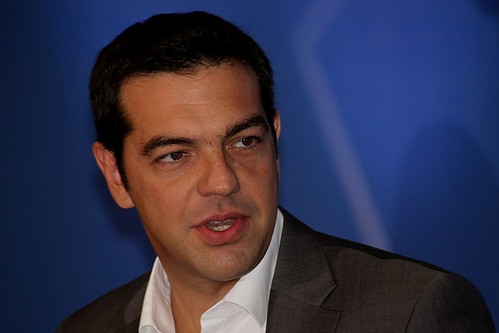 Alexis Tsipras, head of the The Radical Left Coalition, SY 