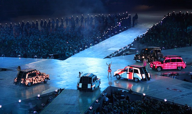 Spice Girls at the London 2012 Closing Ceremony