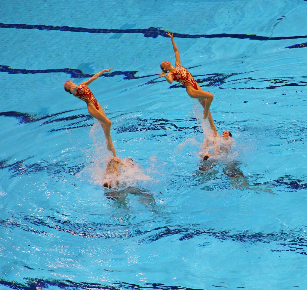 Olympic Synchronised Swimming 2012 | Geraldine Curtis | Flickr
