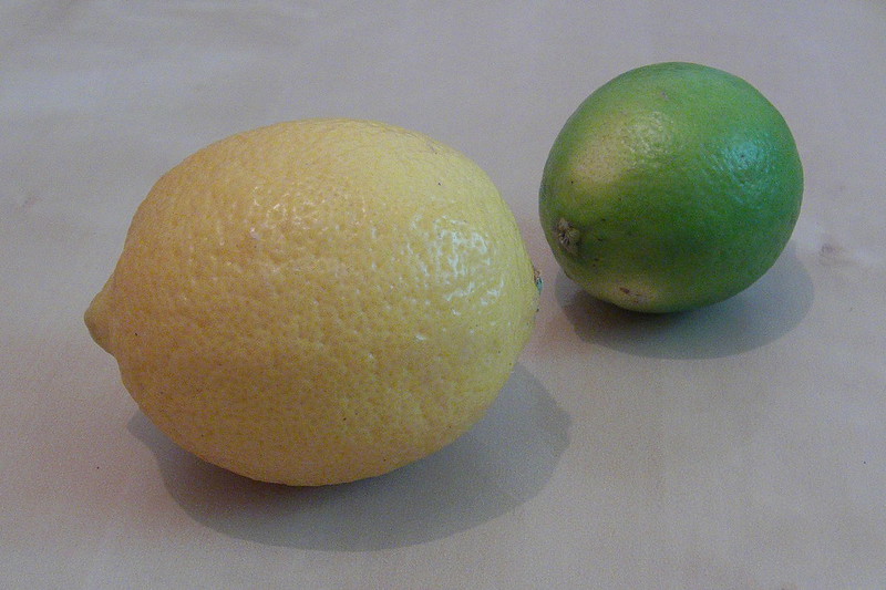 Lemon and lime