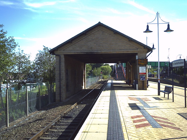 A south view of Mansfield Woodhouse trainshed