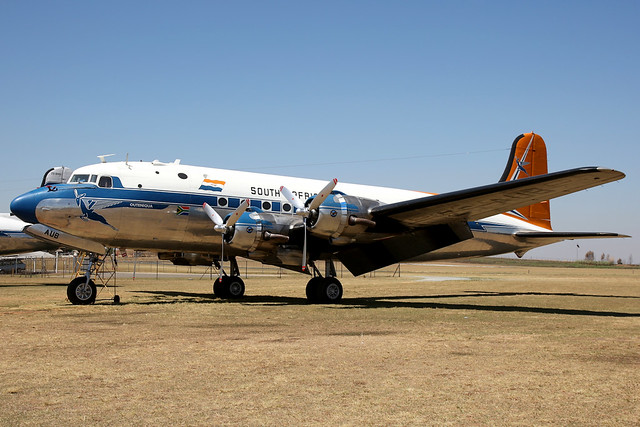South African Airways Historic Flight | Douglas DC-4 | ZS-AUB | Johannesburg Rand