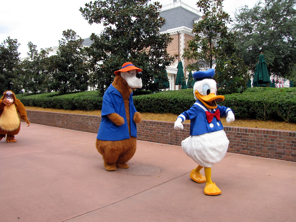 Donald, Brer Bear, and King Louie | disneylori | Flickr
